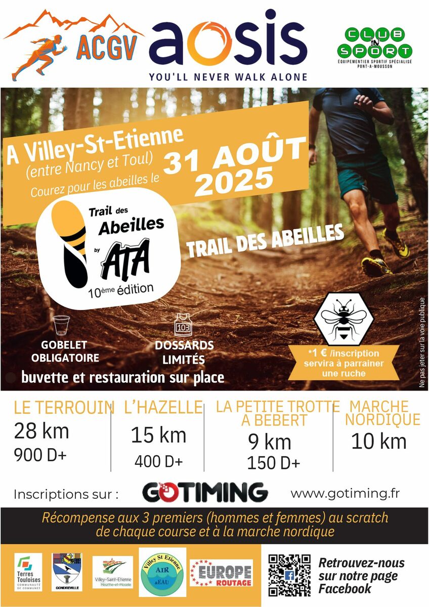 Trail des Abeilles - Villey-Saint-Etienne (54)