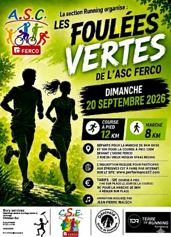 Les Foulées vertes Ferco - Reding (57)