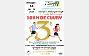 Les 10km de Cuvry