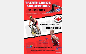 Triathlon Sprint de Sarrebourg
