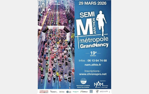 Semi-Marathon Métropole Grand Nancy - NANCY (54)