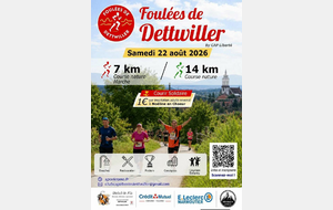 Les foulées de Dettwiller - Dettwiller (67)