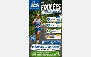 Les Foulées de l'Alsace Bossue - Keskastel (67)