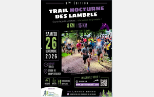 Trail Nocturne des Lambele - Lampertsloch (67)